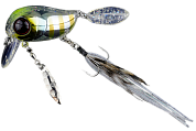 Воблер Jackall Micro Tappy #Kirari Clear Gill