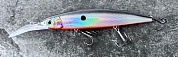 Воблер Grows Culture Balisong Minnow Longbill 130 #22 Black Silver